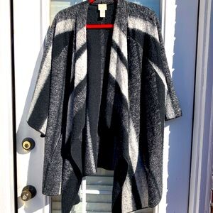 Chico’s Open Front Sweater with Pockets